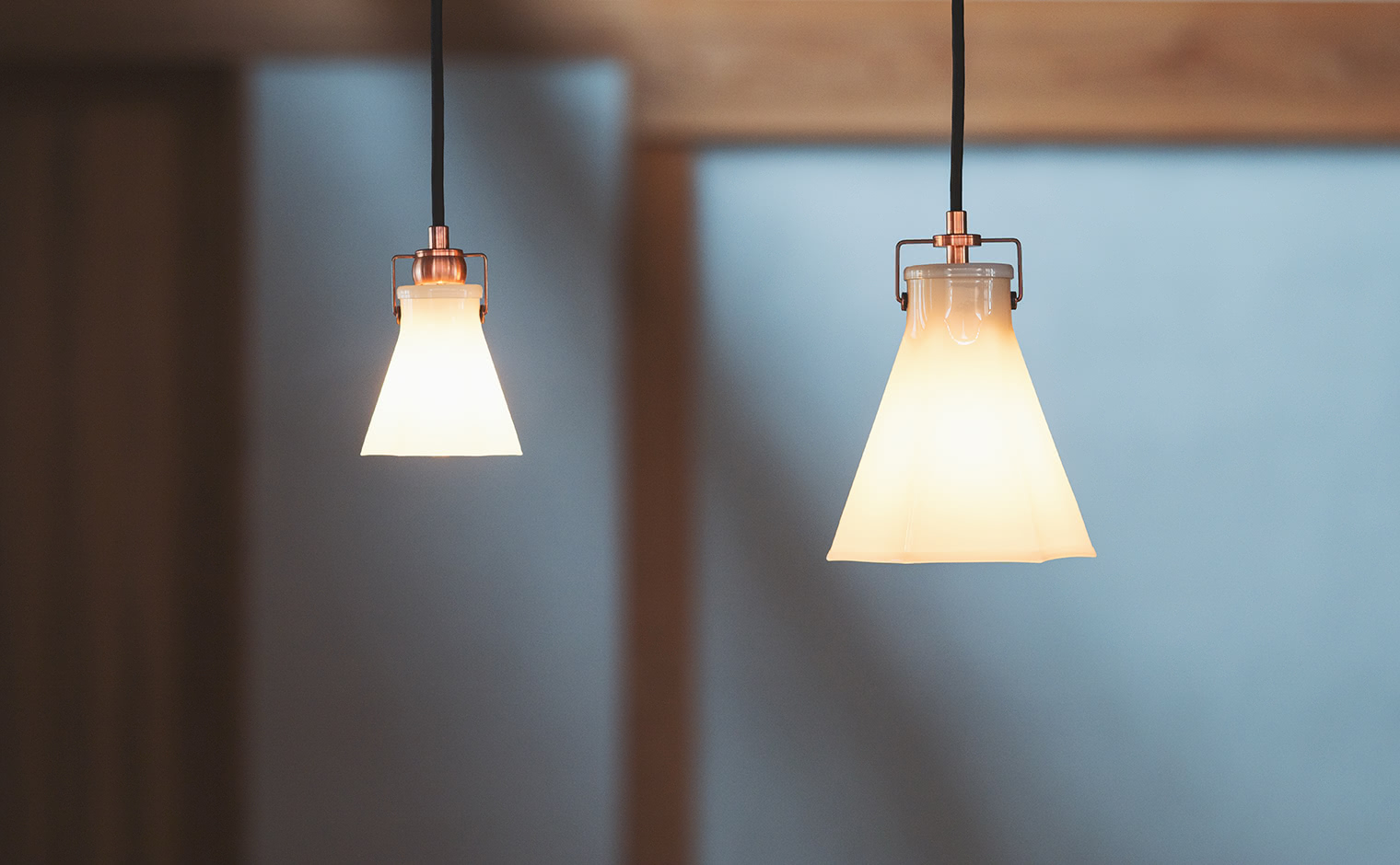 Rokkakei Pendant Light S-White