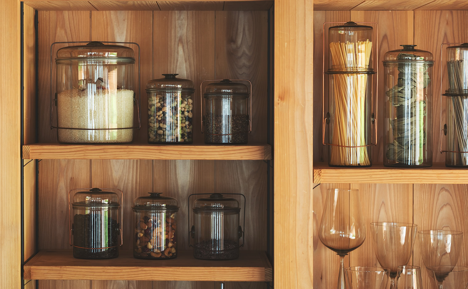 6KOPeter ivyパスタジャーS 新品 Pasta Jar M