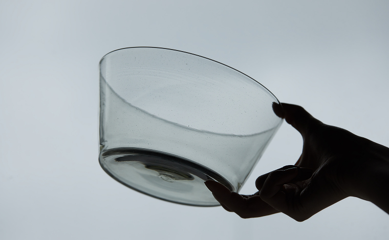 Kaku M [1/9〆切]KOBO ガラスボウル蓋 Kaku 大小セット Peter Ivy